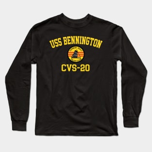 USS Bennington CVS-20 Tonkin Gulf Yacht Club Long Sleeve T-Shirt